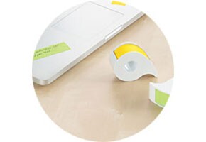 Post-it® Super Sticky etiketten op rol 
